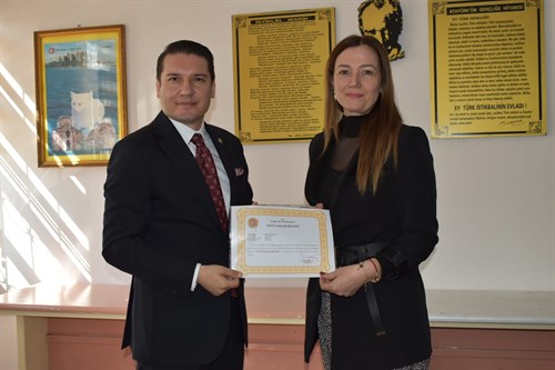 Kaymakam Musa Göktaş, Koç İlköğretim Okulunu Ziyaret Etti